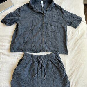 Stars Above Target Black Coord Set, Top: S, Shorts, XS